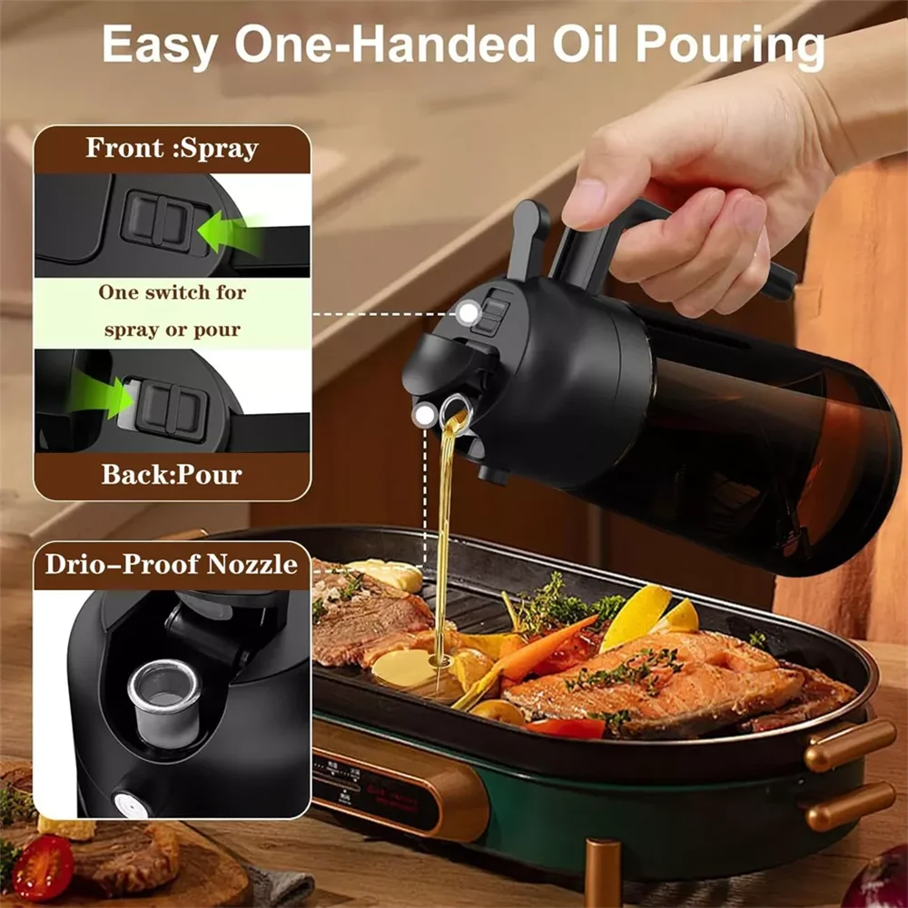 SmartChoice™ 2-in-1 Precision Oil Dispenser & Sprayer